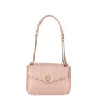 Girls Rose Gold Quilted Handbag, 2, hi-res