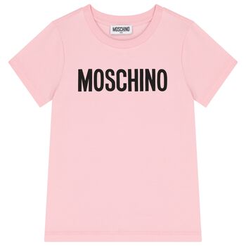Girls Pink Logo T-Shirt