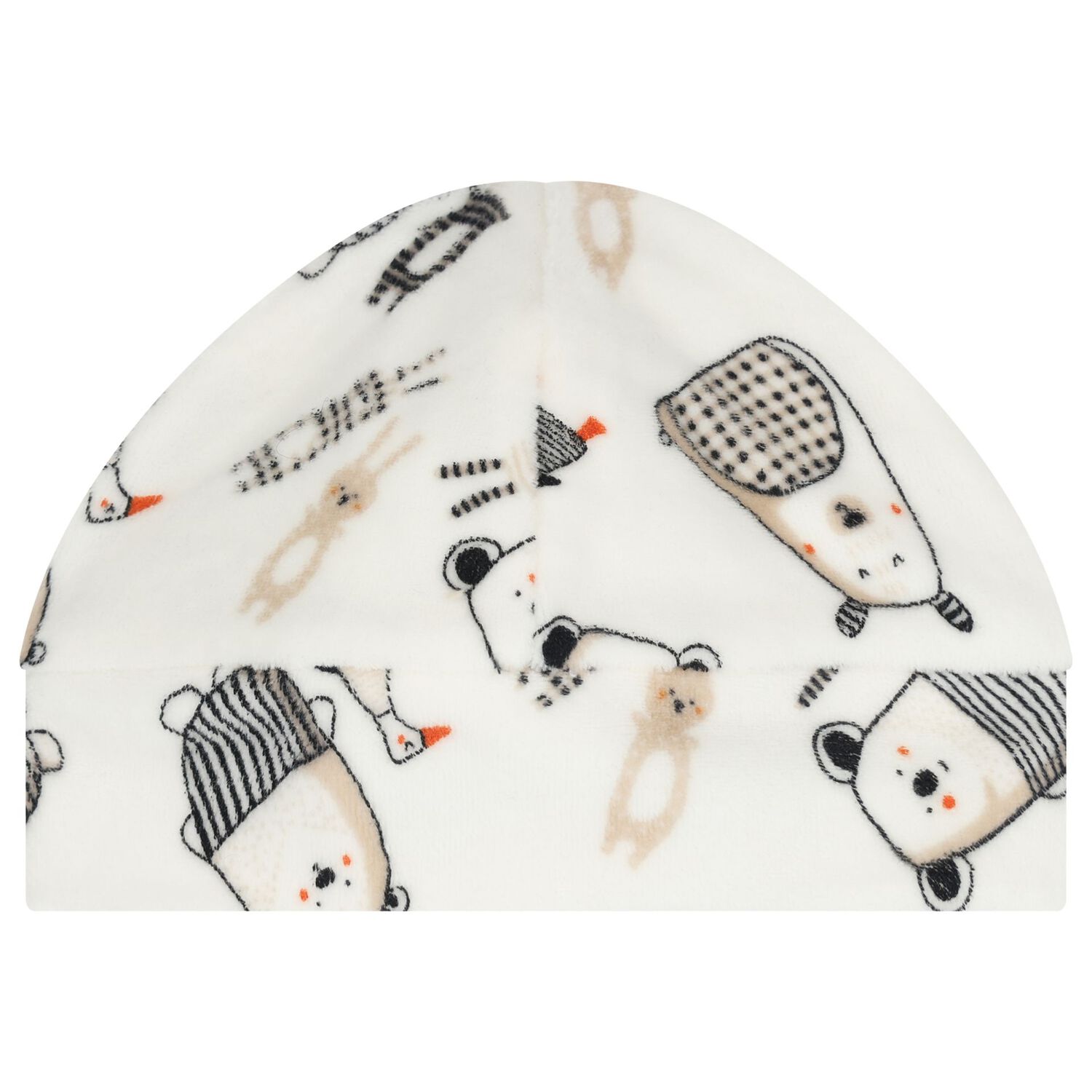 Ivory Velour Babygrow Gift Set, 1, hi-res