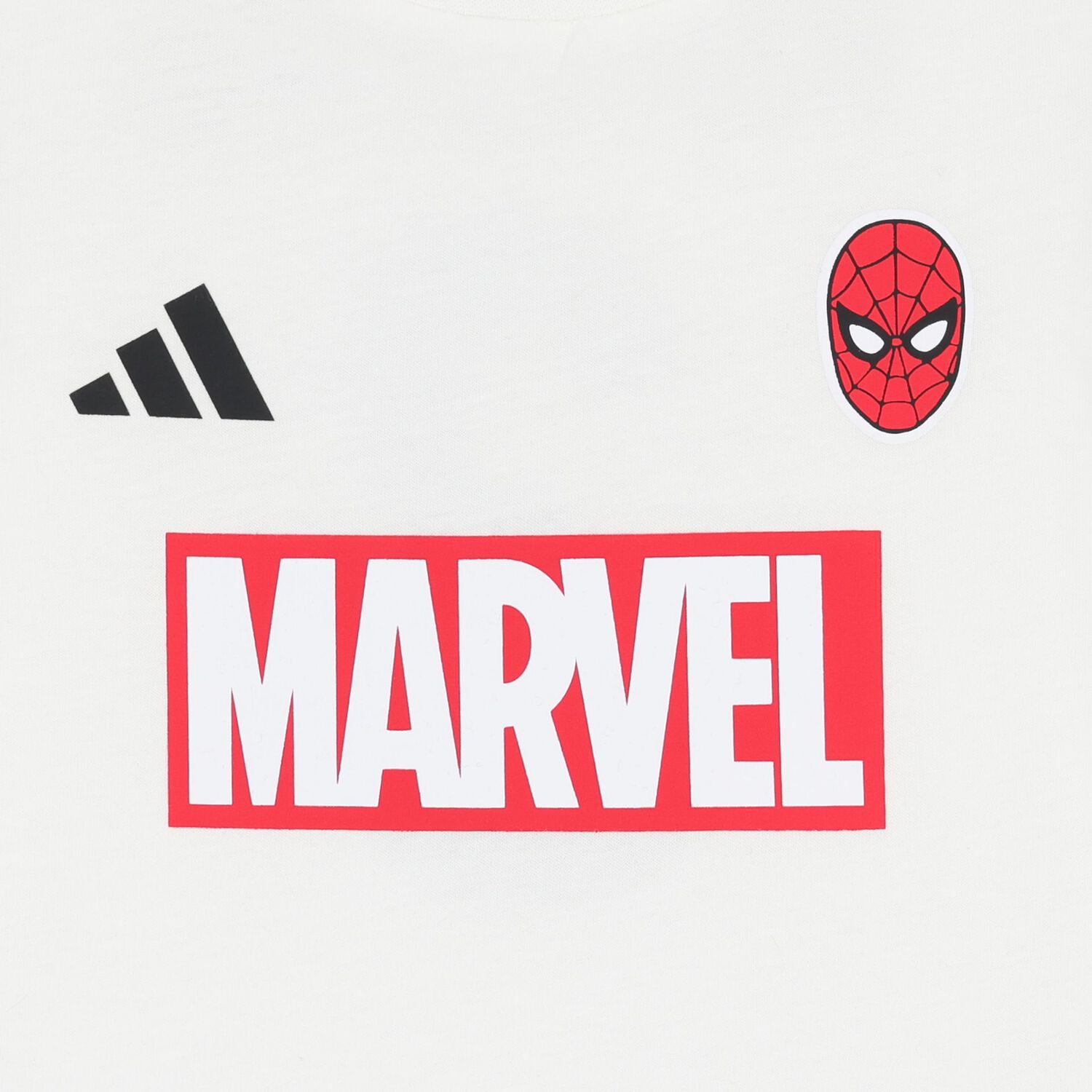 Younger White & Green Marvel Logo Shorts Set, 1, hi-res