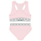 Girls Pink Logo Bikini, 1, hi-res