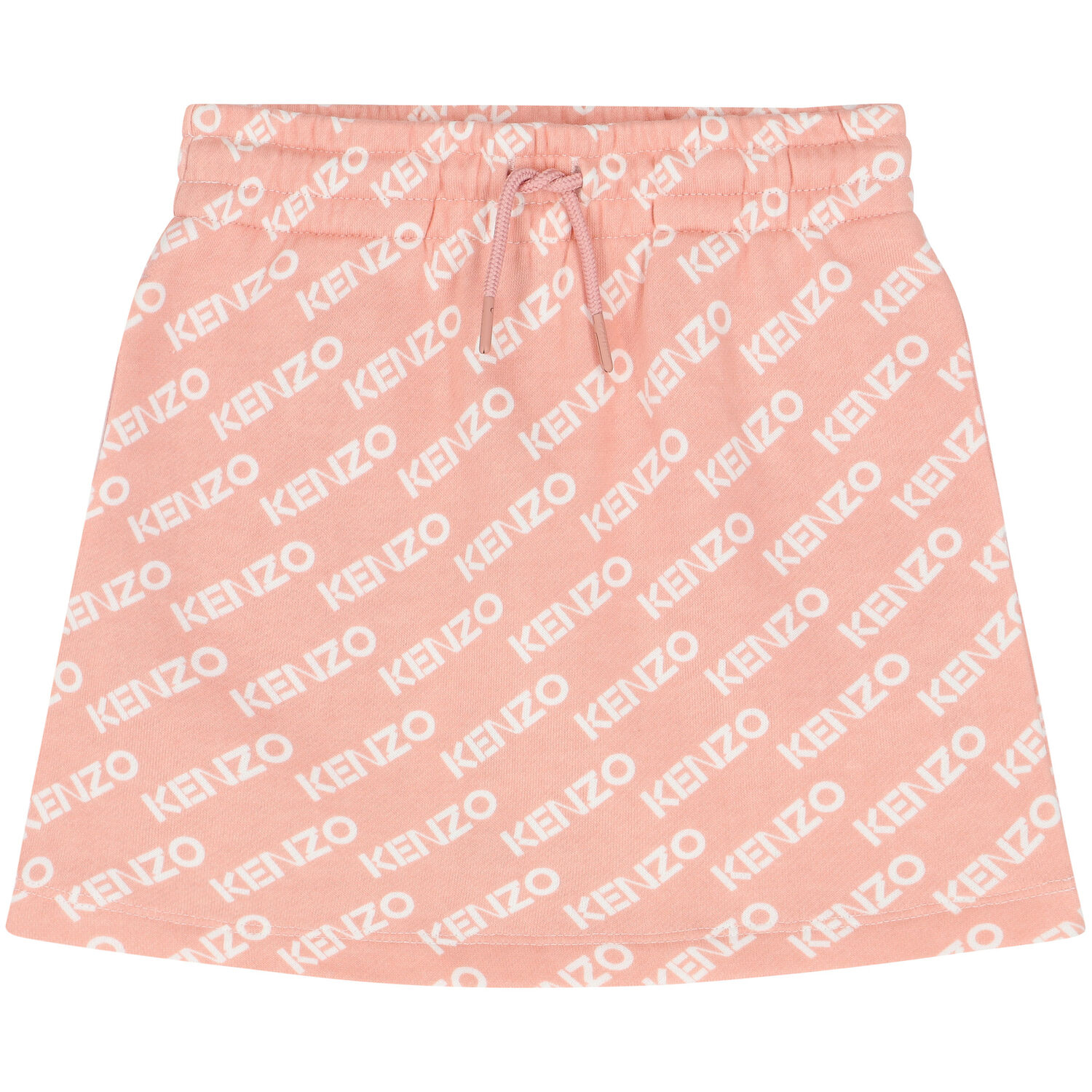 Girls Pink Logo Skirt, 1, hi-res