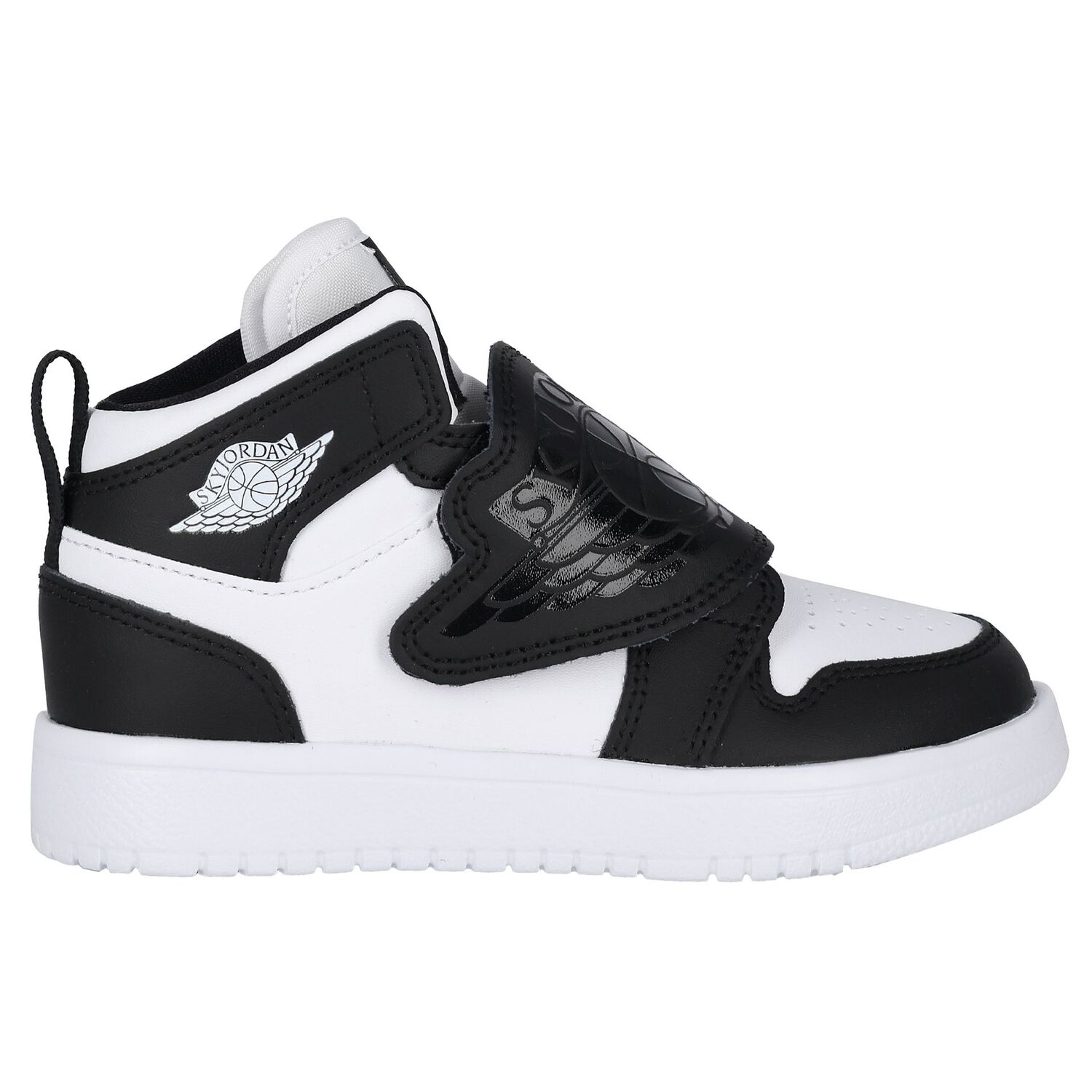White & Black Sky Jordan 1 Trainers, 1, hi-res