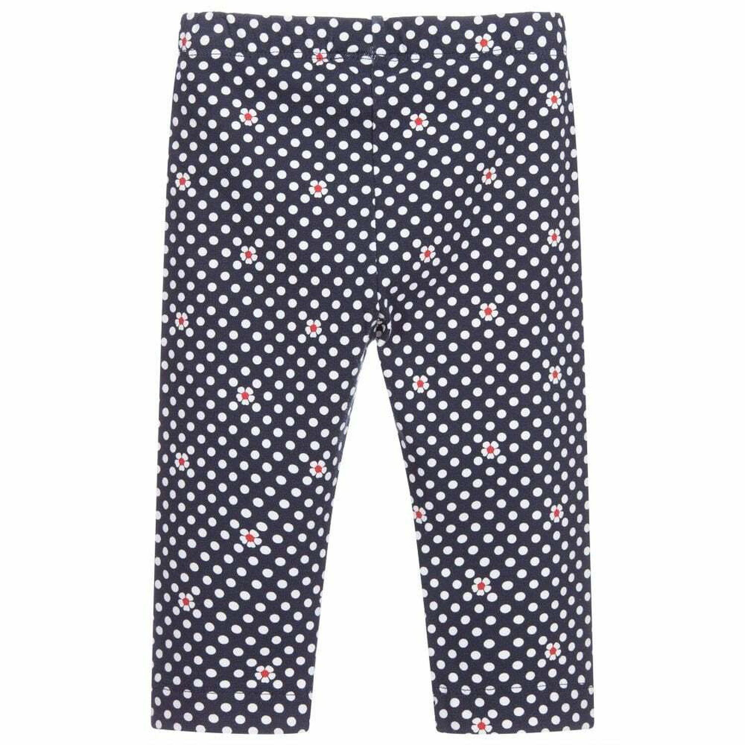 Girls Navy Blue Leggings, 2, hi-res