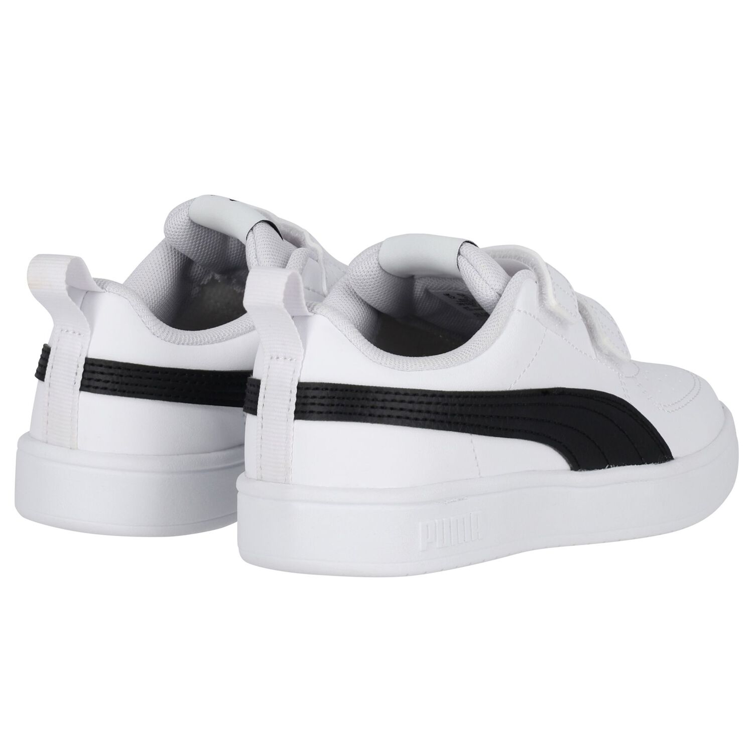 White & Black Rickie Trainers, 1, hi-res image number null