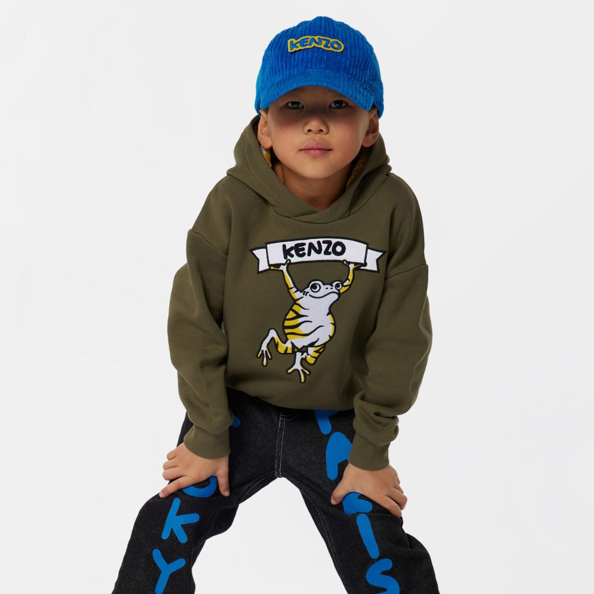 Boys kenzo hoodie sale