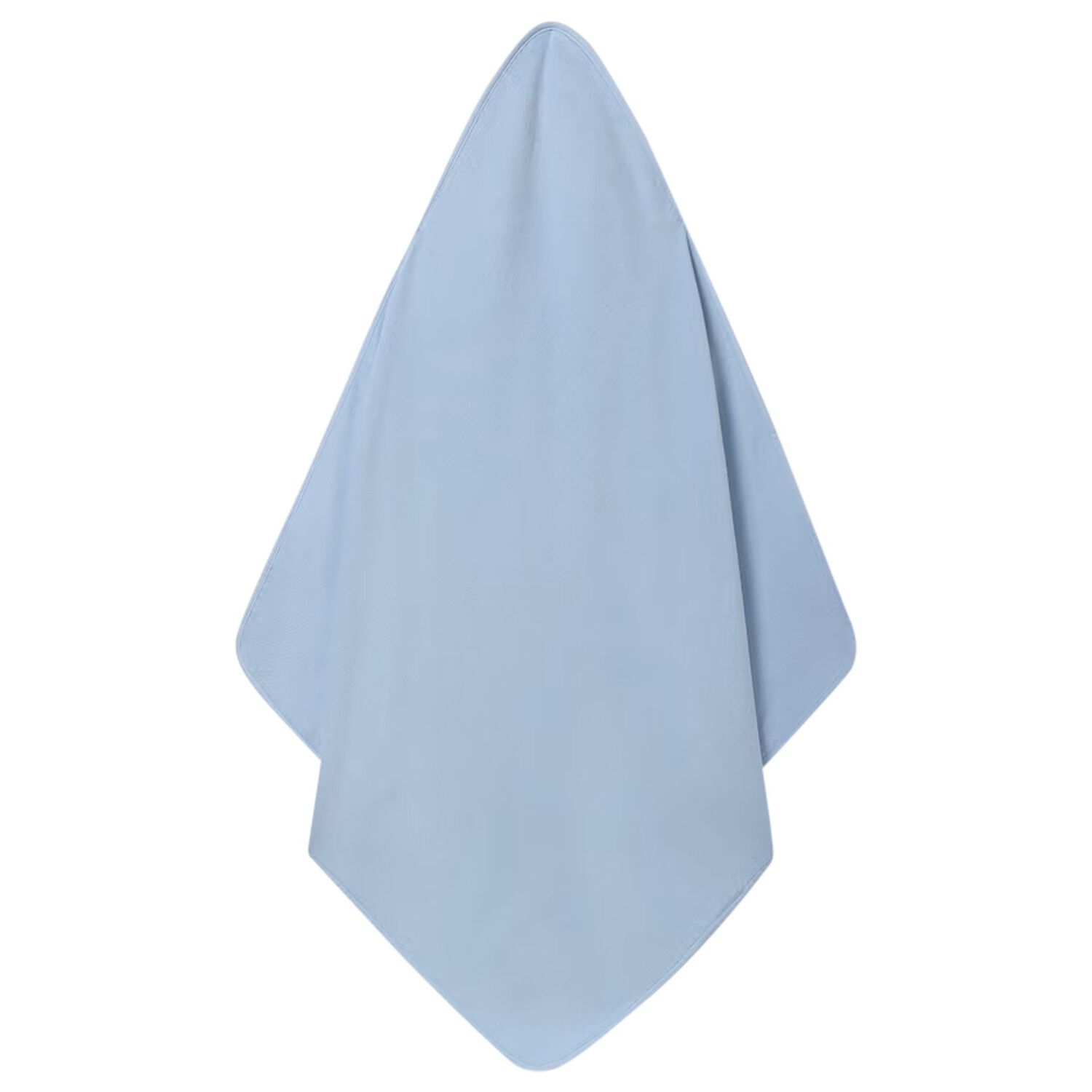 Baby Boys Blue Hooded Towel, 2, hi-res