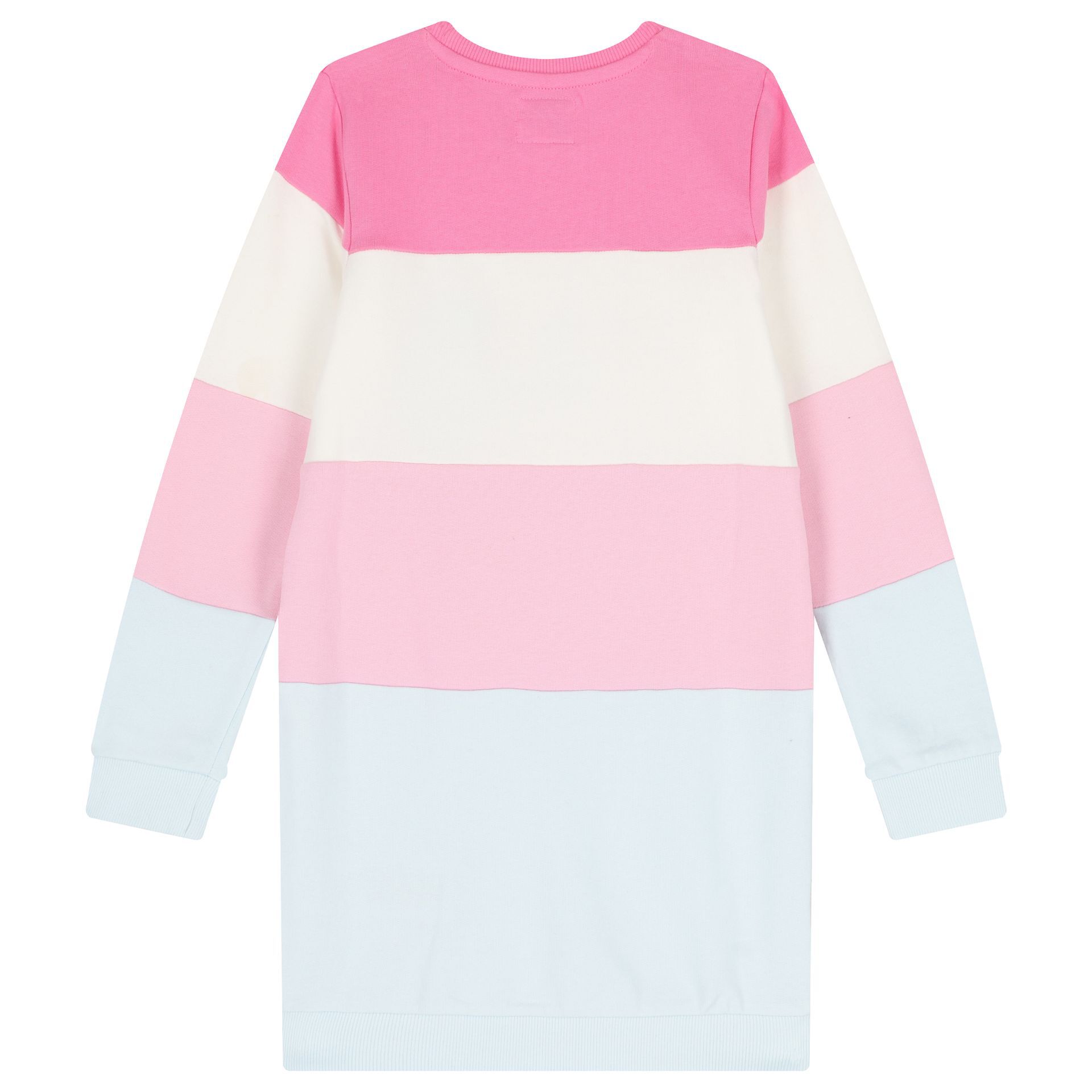 Guess Girls Pink Logo Sweatshirt Dress | Junior Couture UK