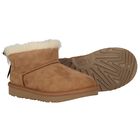 Girls Beige Ultra Mini Bailey Bow Boots, 2, hi-res