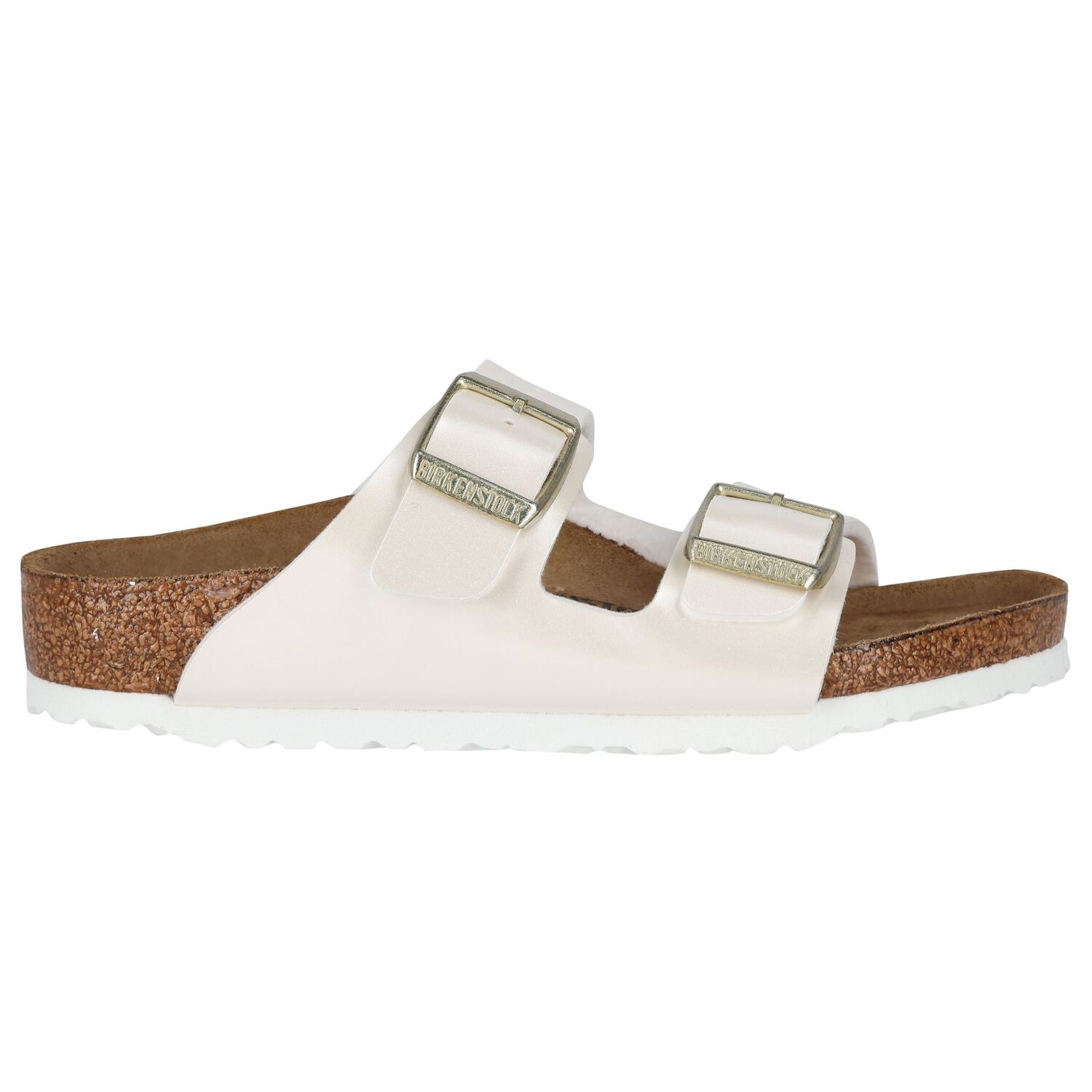 Girls White Arizona Sandals, 1, hi-res image number null