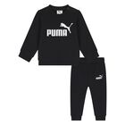 Younger Black Logo Tracksuit, 1, hi-res