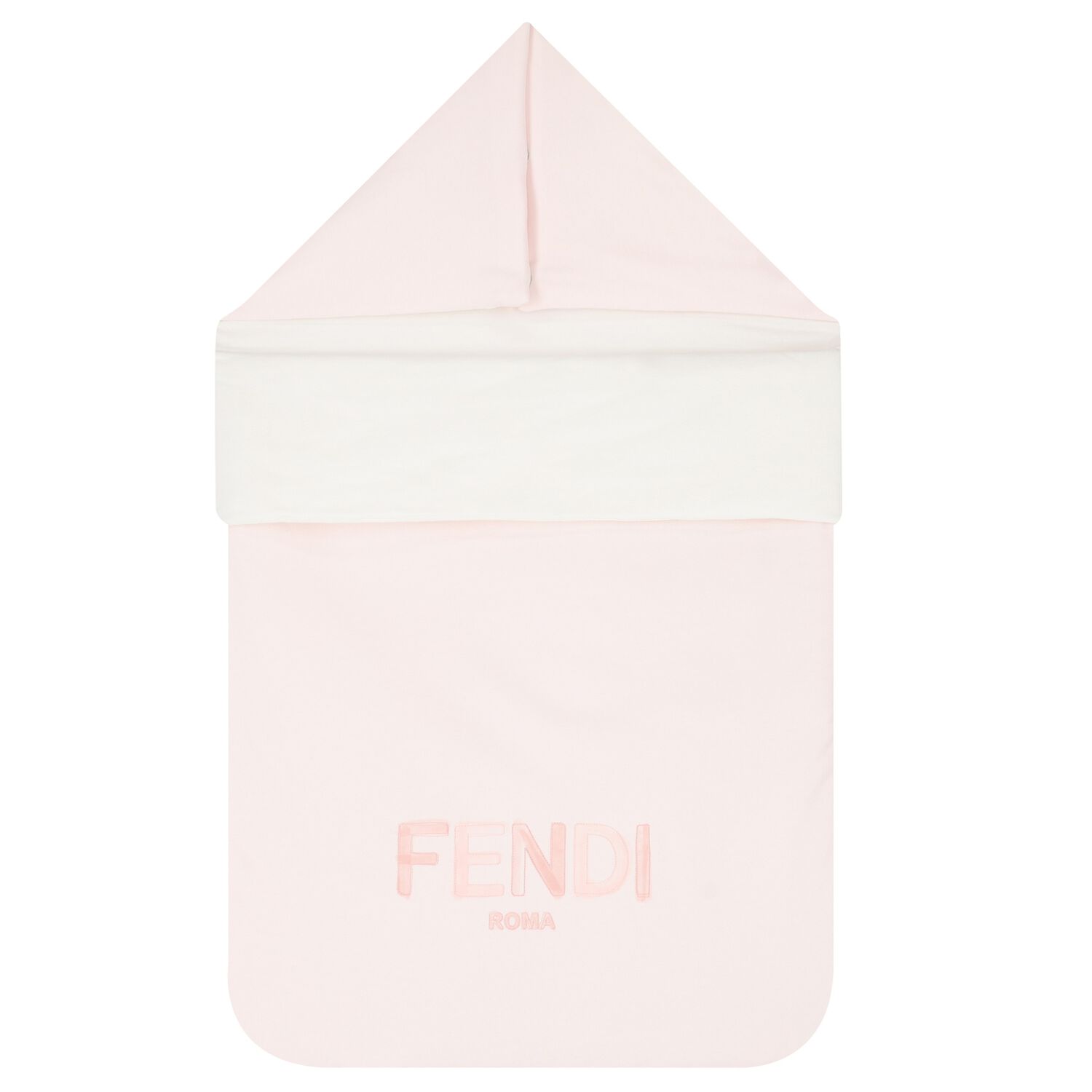 Baby Girls Pink & White Logo Baby Nest, 1, hi-res