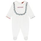 Baby Girls White Logo Babygrow Gift Set, 1, hi-res