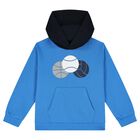 Boys Blue, Grey & Navy Blue Tracksuit Set (3 Piece), 2, hi-res