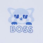 Baby Boys Blue & Navy Blue Logo Shorts Set, 2, hi-res