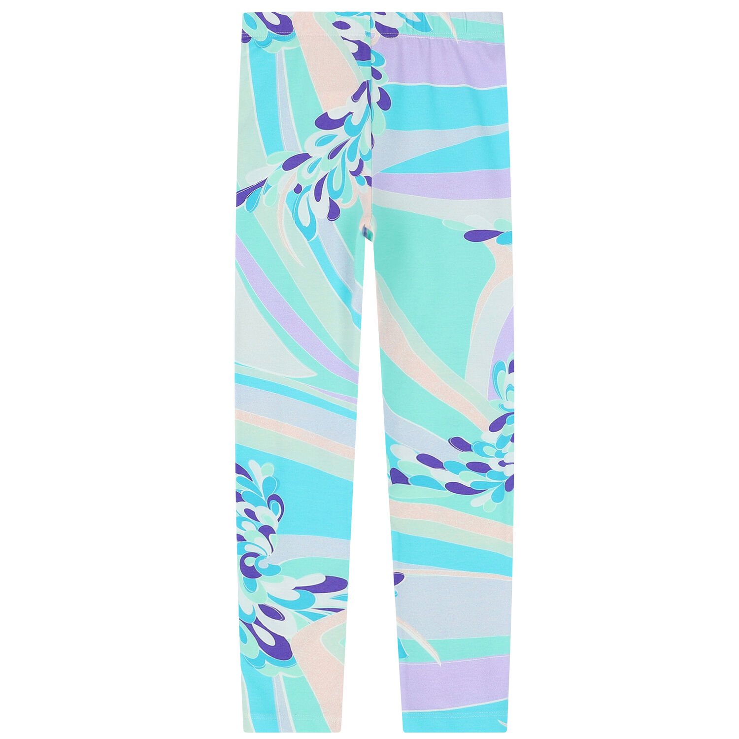 Girls Multi-Colored Printed Leggings, 1, hi-res image number null