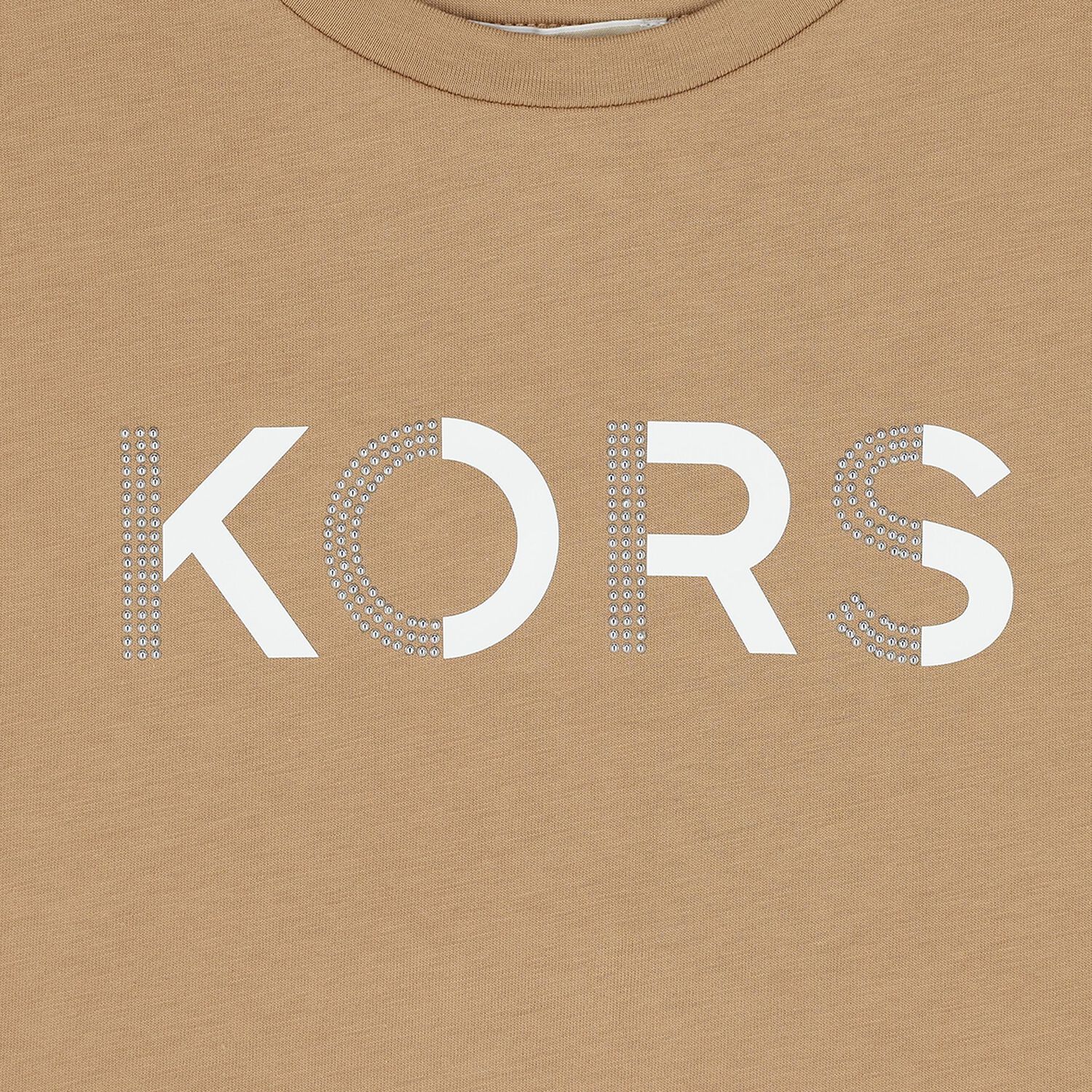Girls Brown Logo T-Shirt, 2, hi-res