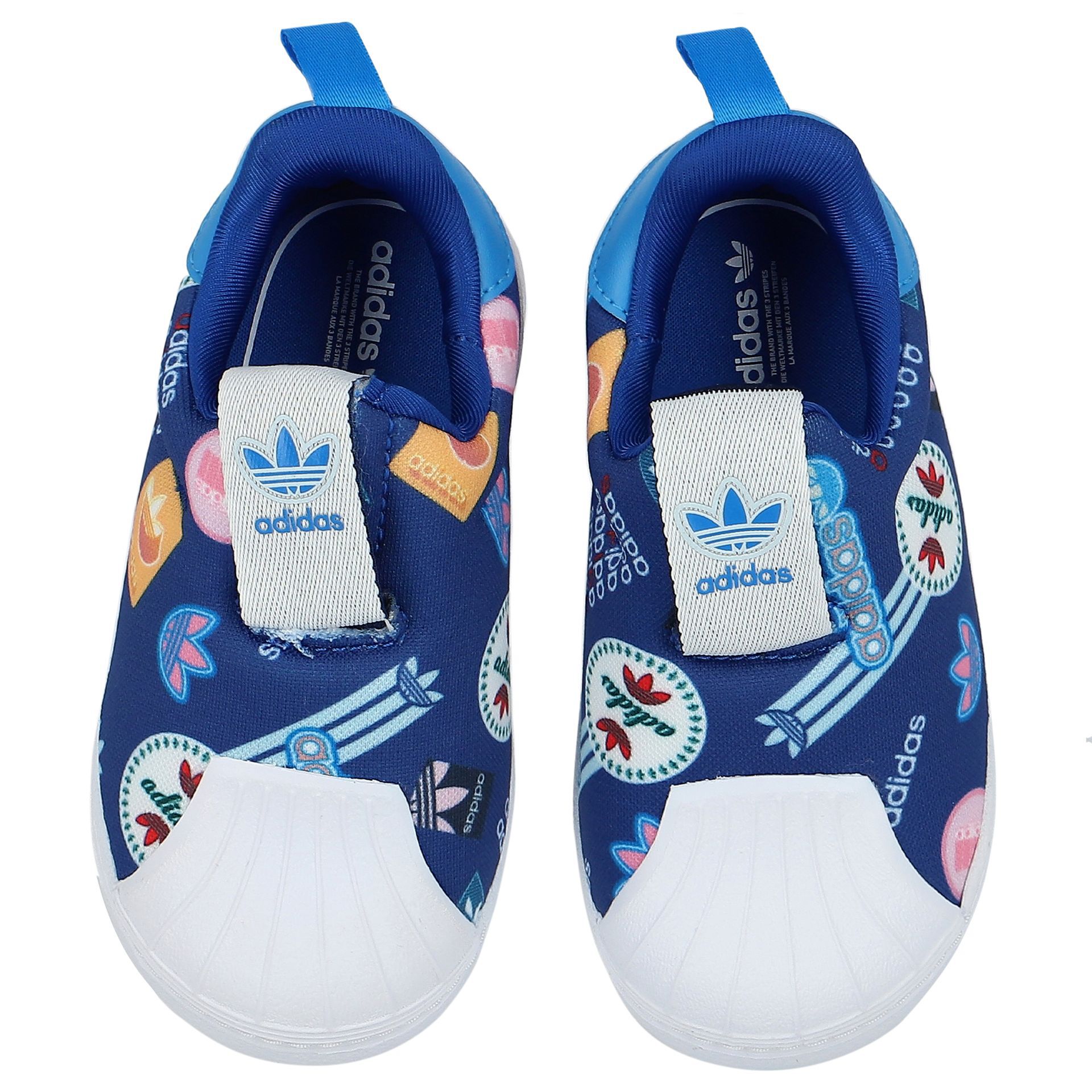 Adidas Kids Blue Superstar 360 Trainers Junior Couture UK