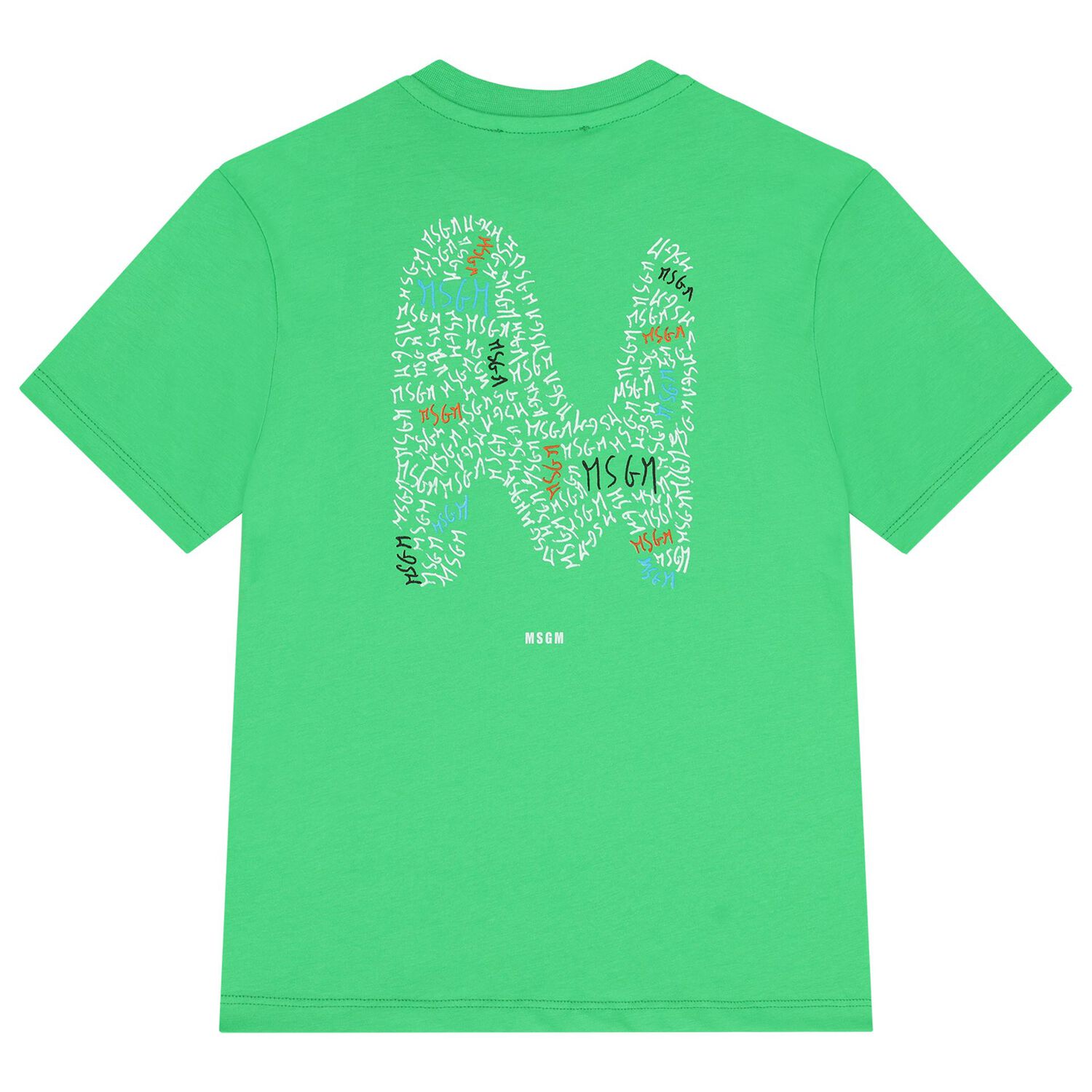 Boys Green Logo T-Shirt, 2, hi-res