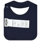 Navy Blue Teddy Bear Logo Babygrow Gift Set, 2, hi-res