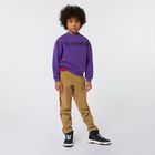 Boys Beige Logo Joggers, 1, hi-res