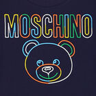 Boys Navy Blue Logo T-Shirt, 1, hi-res