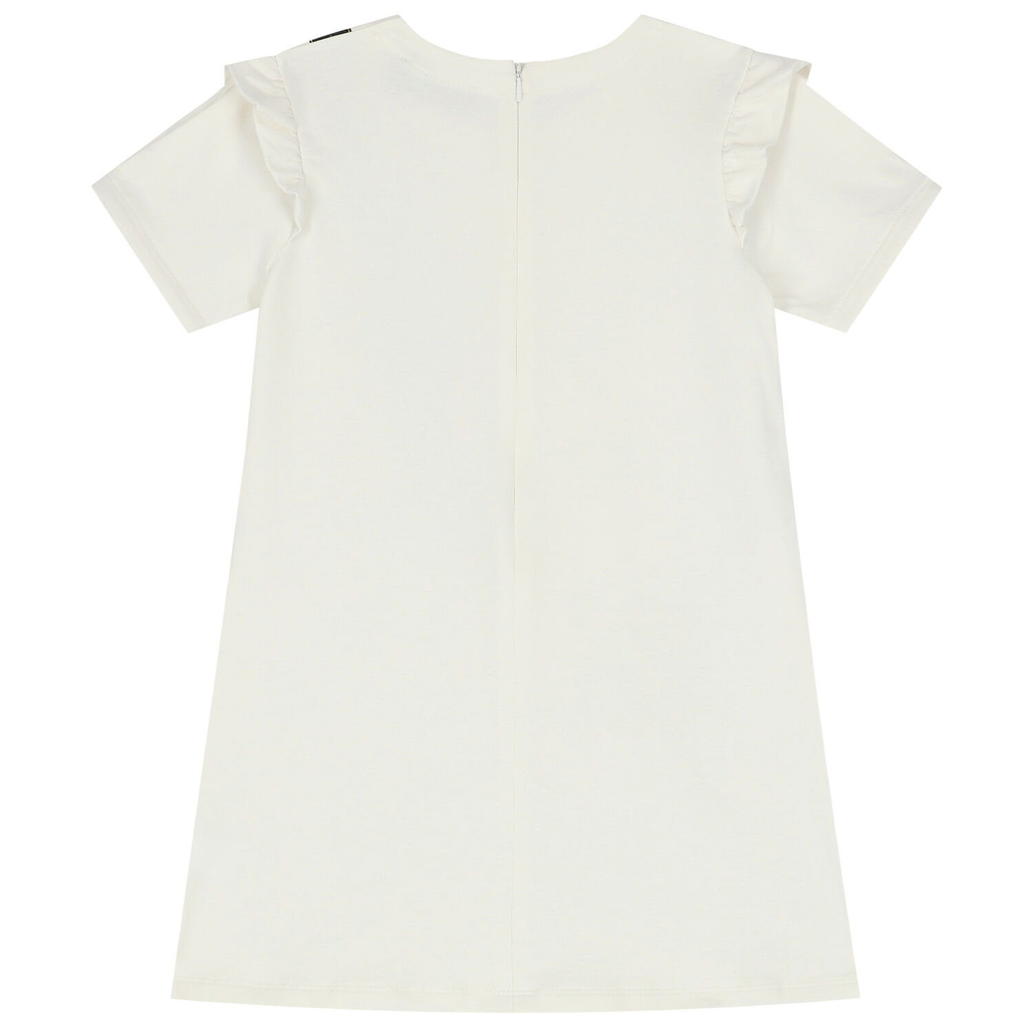 Girls Ivory Logo Bag Dress, 3, hi-res