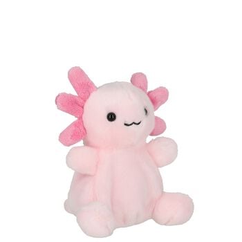 Girls Pink Palm Pals Ax Axolotl Soft Toy ( 13CM )
