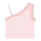 Girls Pink Ruffle Tulle Top, 1, hi-res