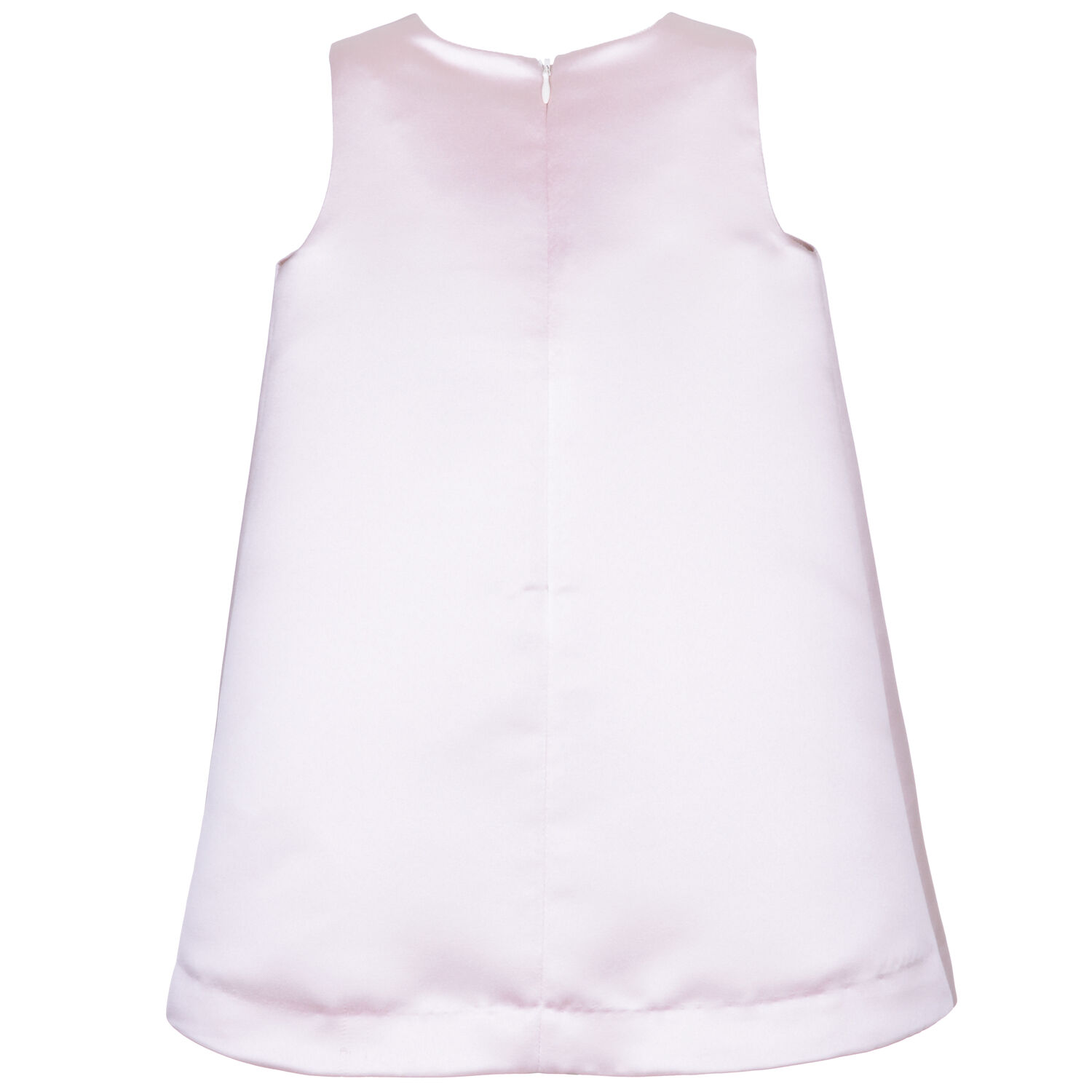 Girls Pink Satin Dress, 1, hi-res image number null