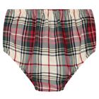 Baby Girls Ivory, Red & Green Tartan Dress Set, 1, hi-res