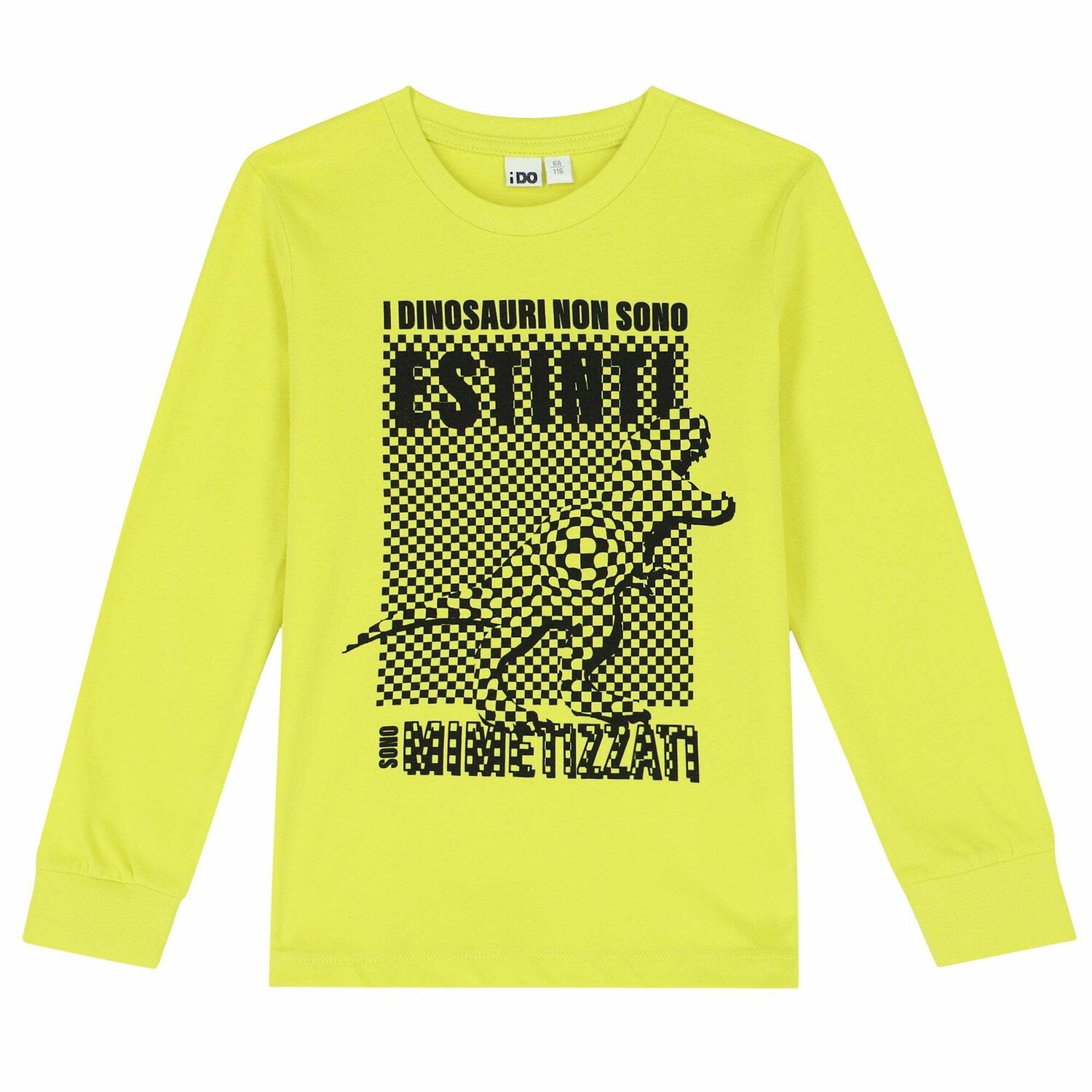 Boys Green & Black Top, 1, hi-res