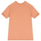 Girls Mini Me Orange Logo Dress, 2, hi-res