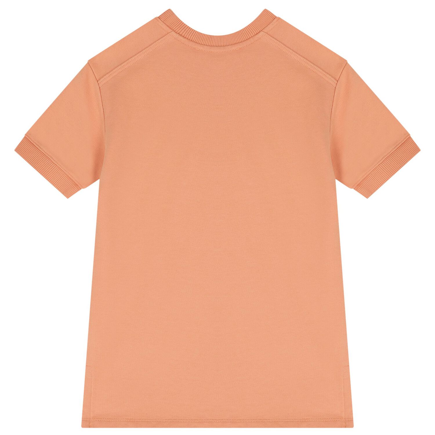 Girls Mini Me Orange Logo Dress, 2, hi-res