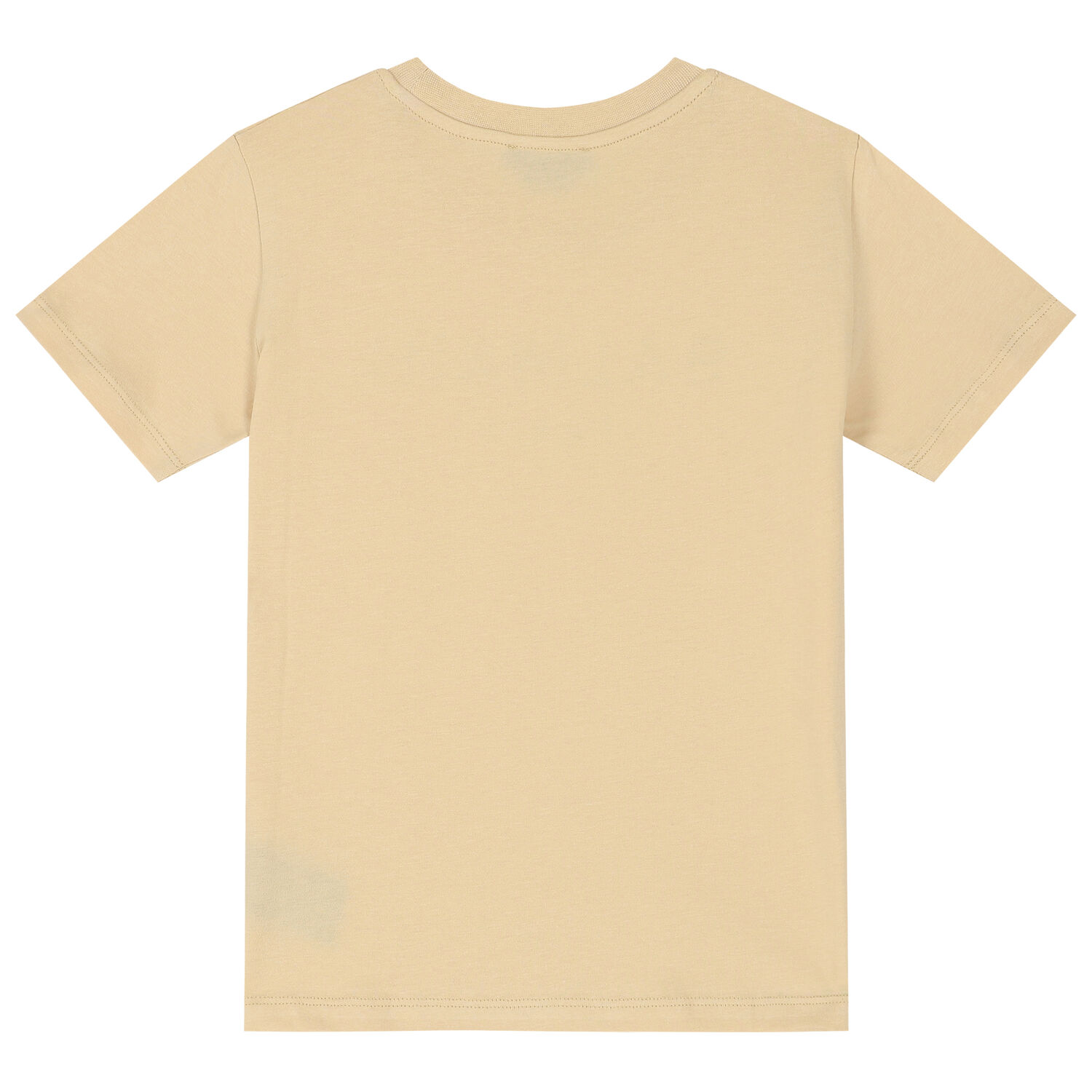 Boys Beige Logo T-Shirt, 1, hi-res