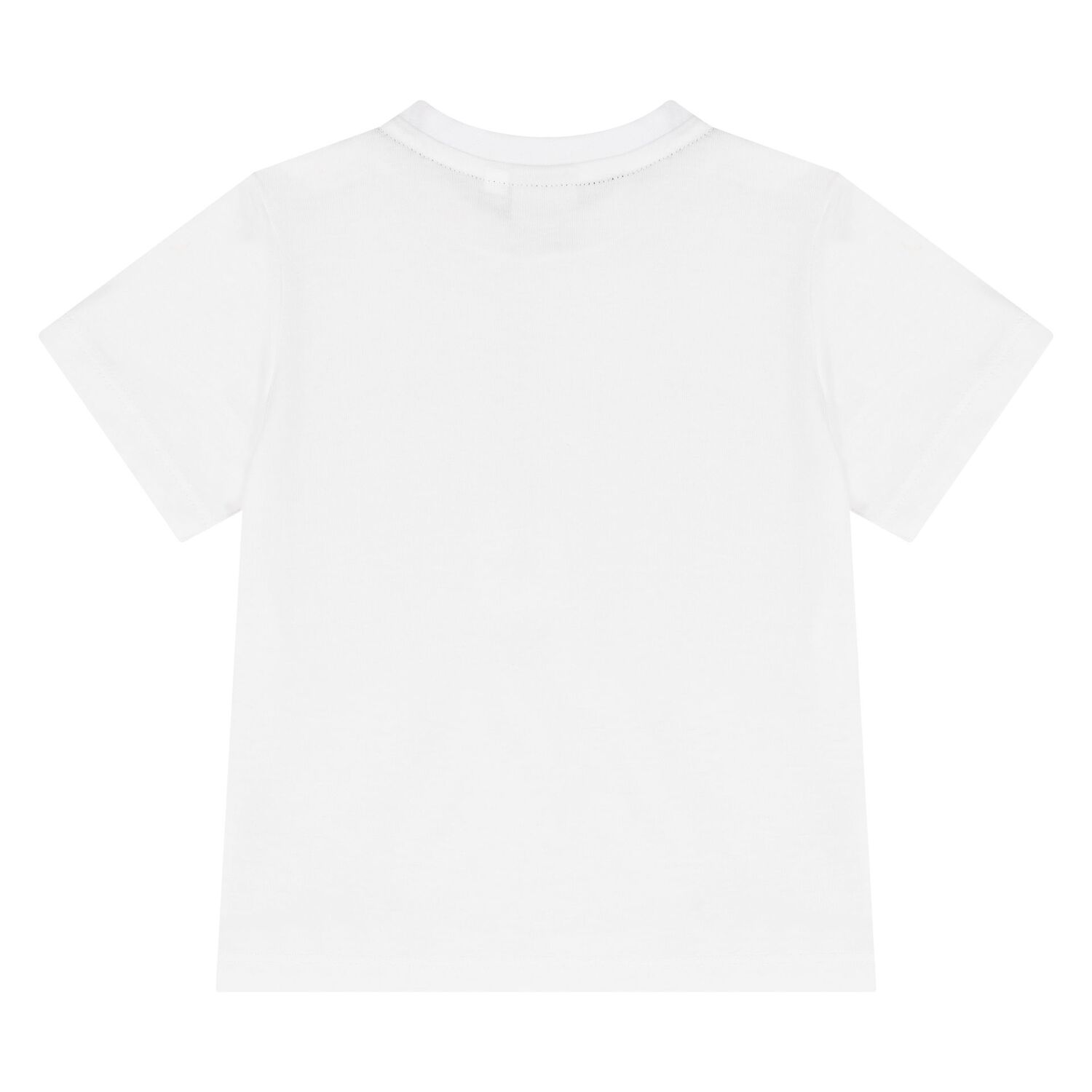 Younger Boys White & Navy Blue Shorts Set, 1, hi-res