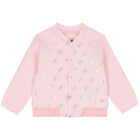 Younger Girls Pink & White Logo 3-Piece Tracksuit, 1, hi-res