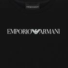 Boys Black Logo T-Shirt, 1, hi-res