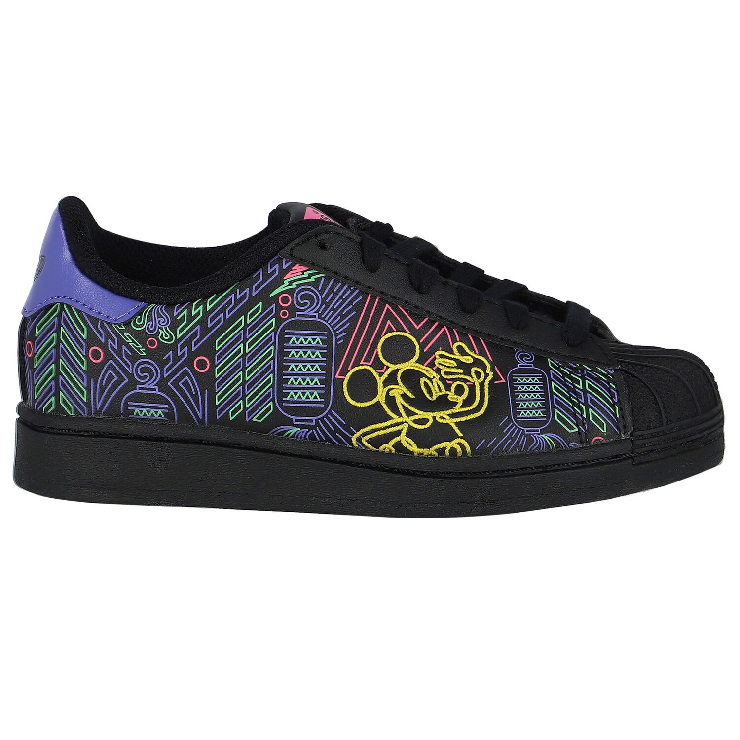 Black Superstar Trainers, 1, hi-res image number null
