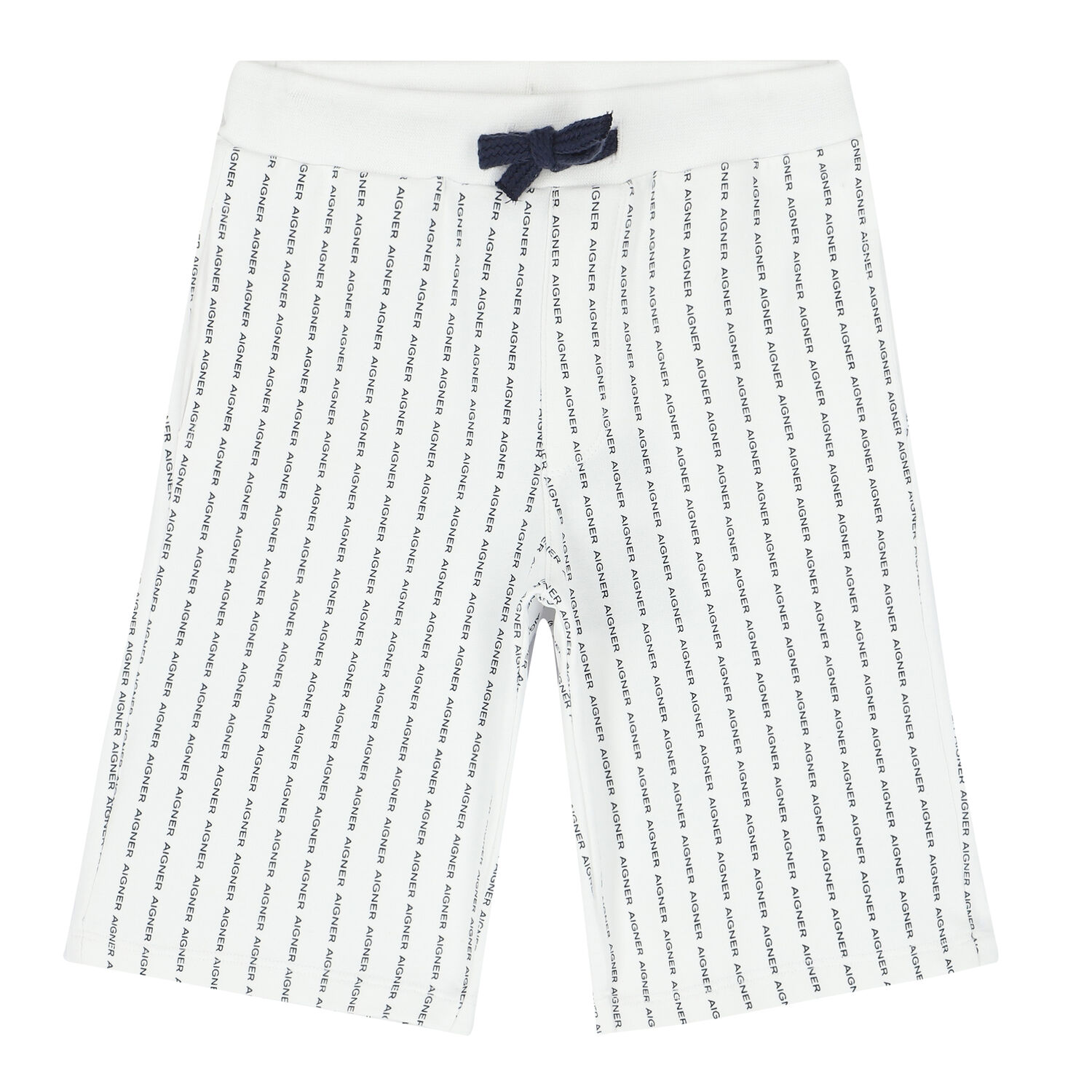 Boys White Logo Shorts, 2, hi-res image number null
