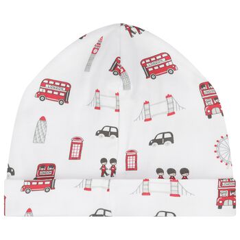 Baby Boys White Lively London Hat