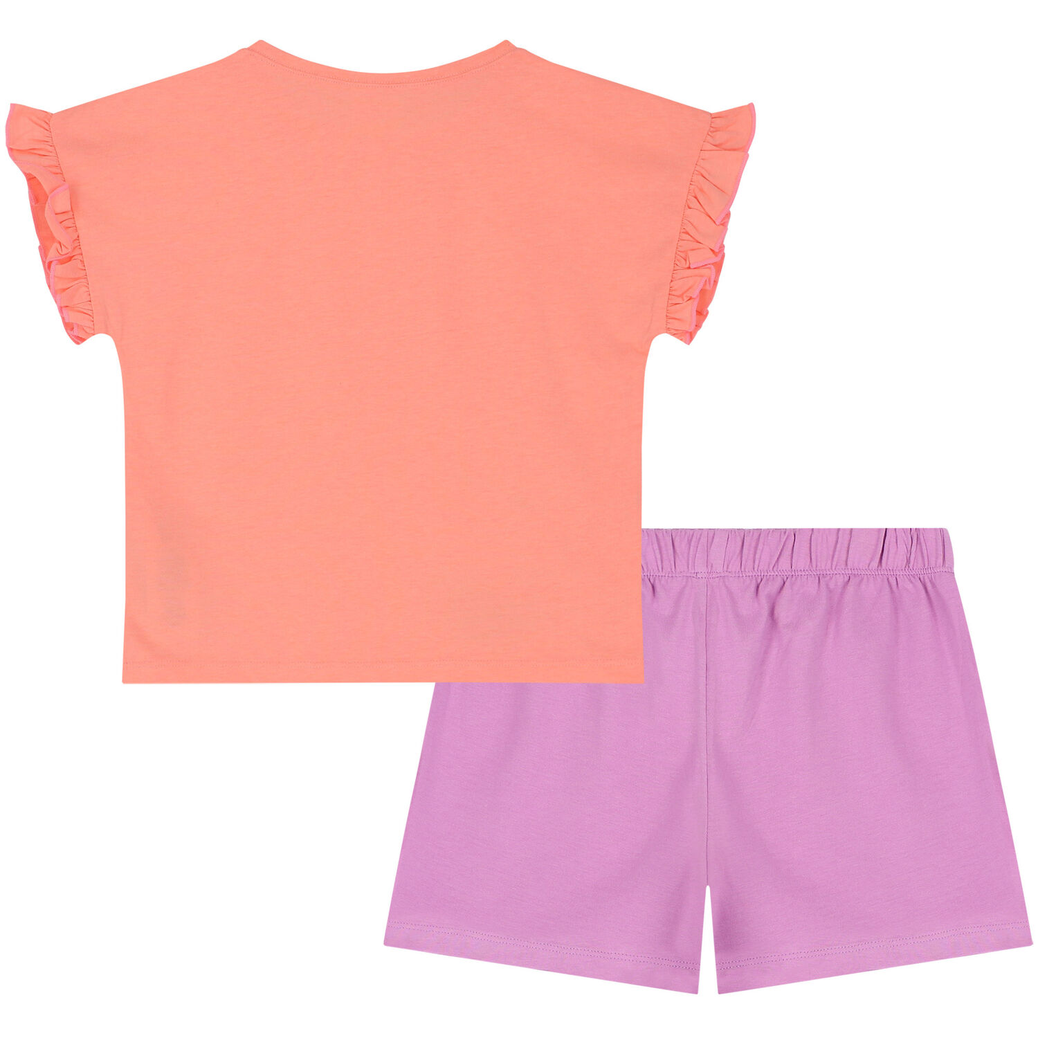 Girls Coral & Purple Tweety Bird Pyjamas, 1, hi-res image number null