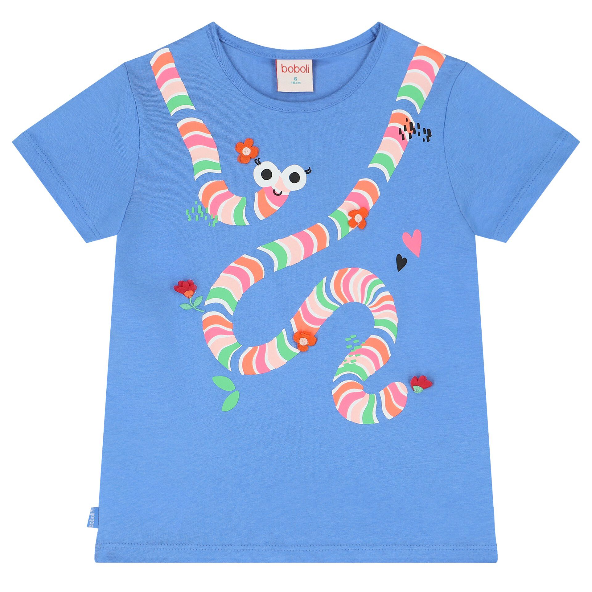 Boboli Girls Blue T Shirt Junior Couture UK