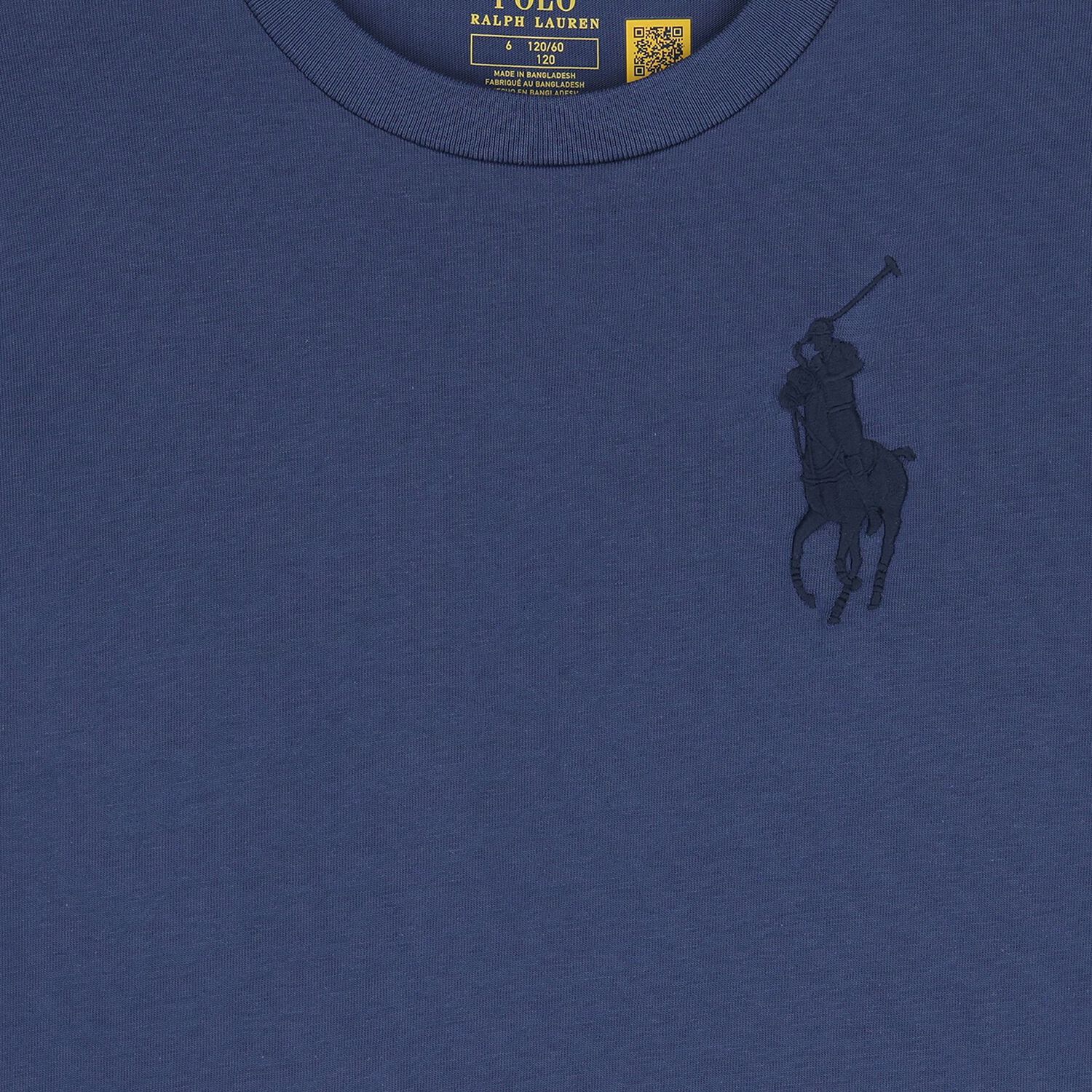 Boys Navy Blue Logo T-Shirt, 1, hi-res