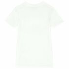 Girls White Logo T-Shirt, 1, hi-res