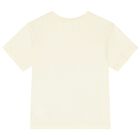 Beige Teddy Bear Logo T-Shirt, 4, hi-res