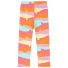 Girls Pink Heart Leggings Set, 1, hi-res
