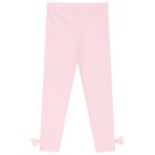 Girls White & Pink Pastry Leggings Set, 1, hi-res
