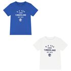 Boys Blue & White Logo T-Shirts ( 2-Pack ), 1, hi-res