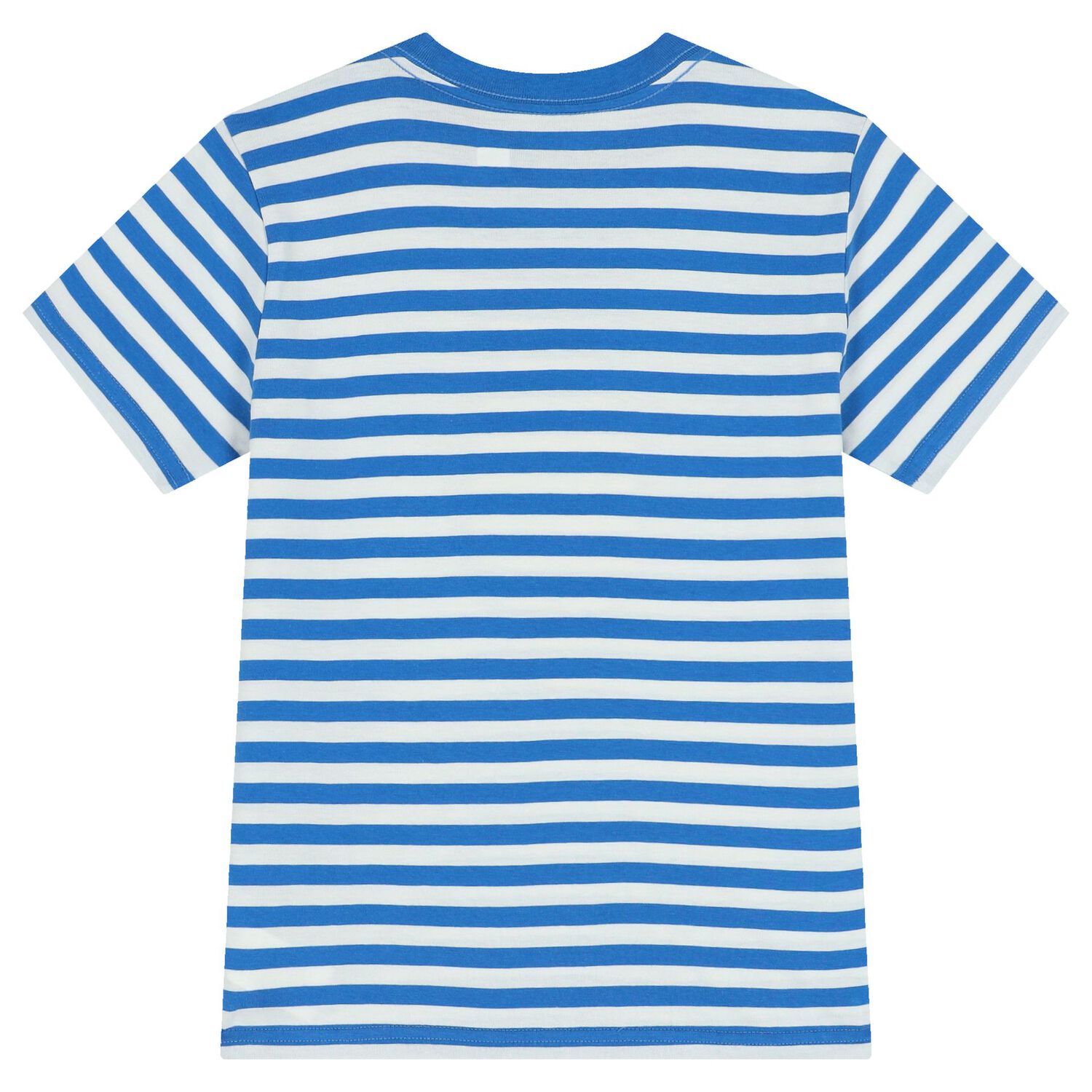 Boys Blue Striped Polo Bear T-Shirt, 1, hi-res image number null